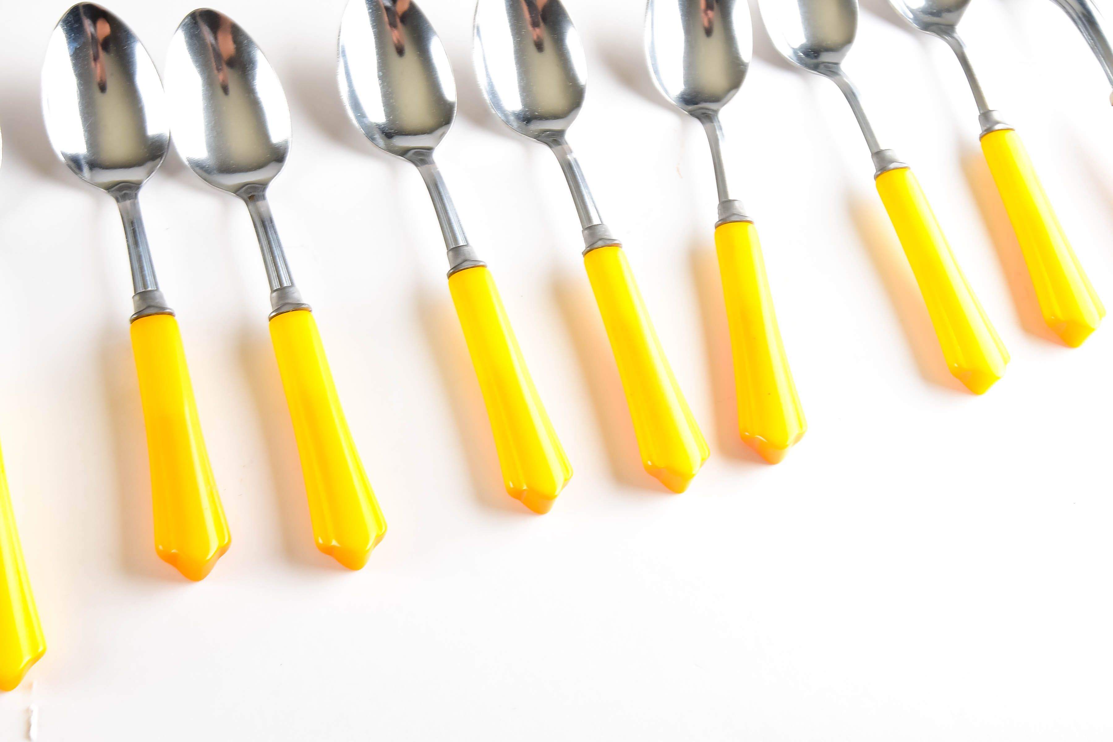 Collection of Vintage Stainless and Bakelite Flatware