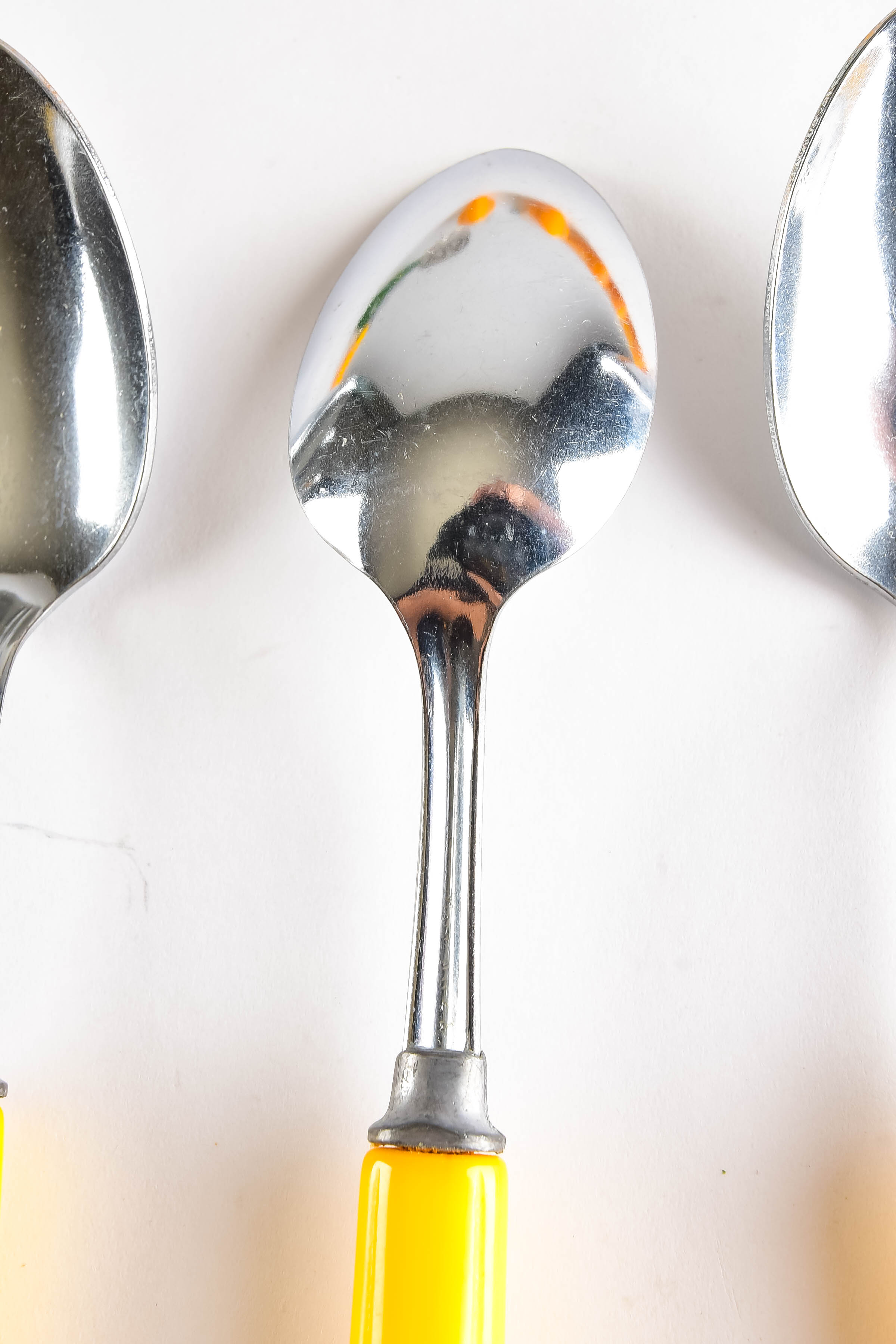 Collection of Vintage Stainless and Bakelite Flatware