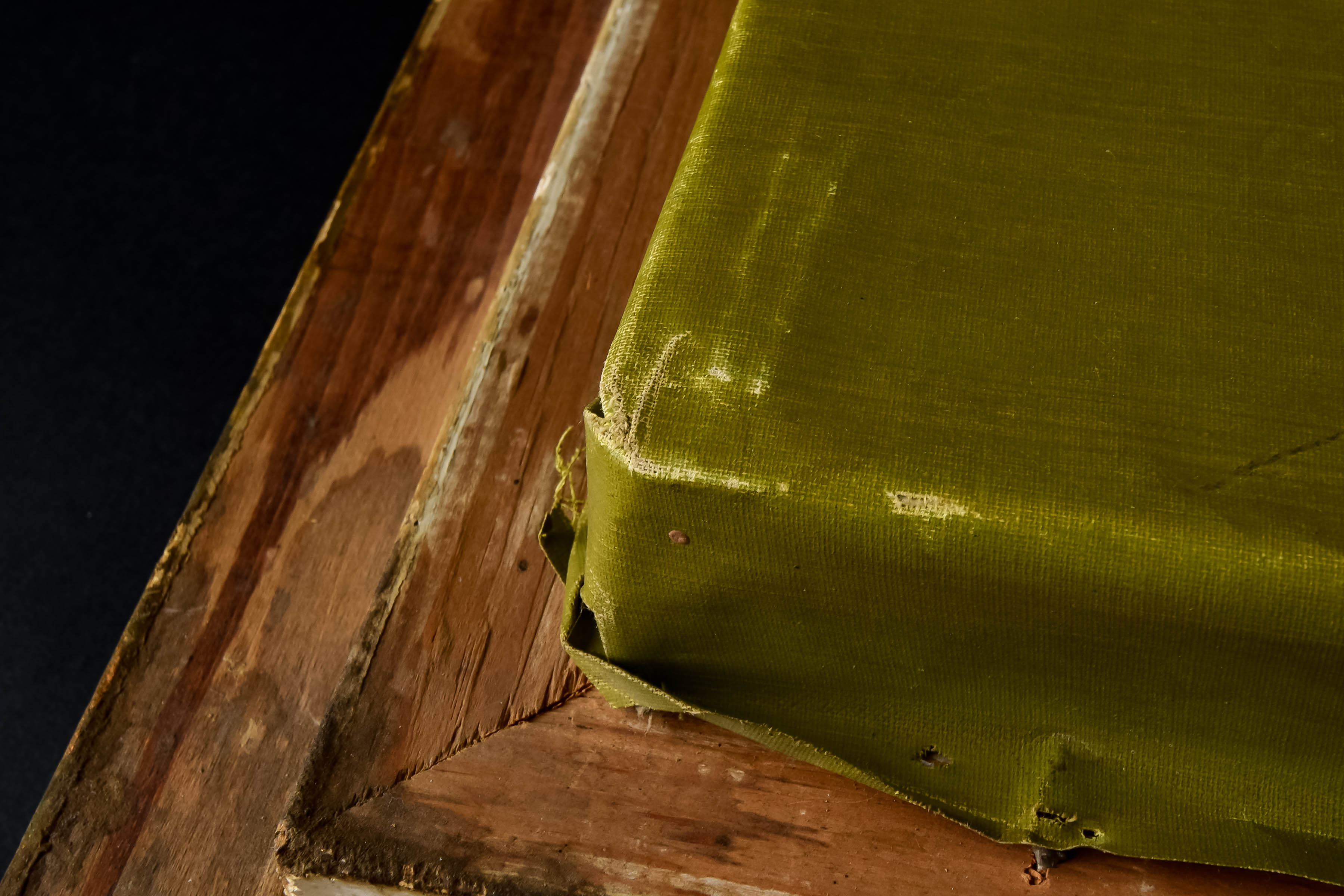 Antique Victorian Mourning Hair Wreath