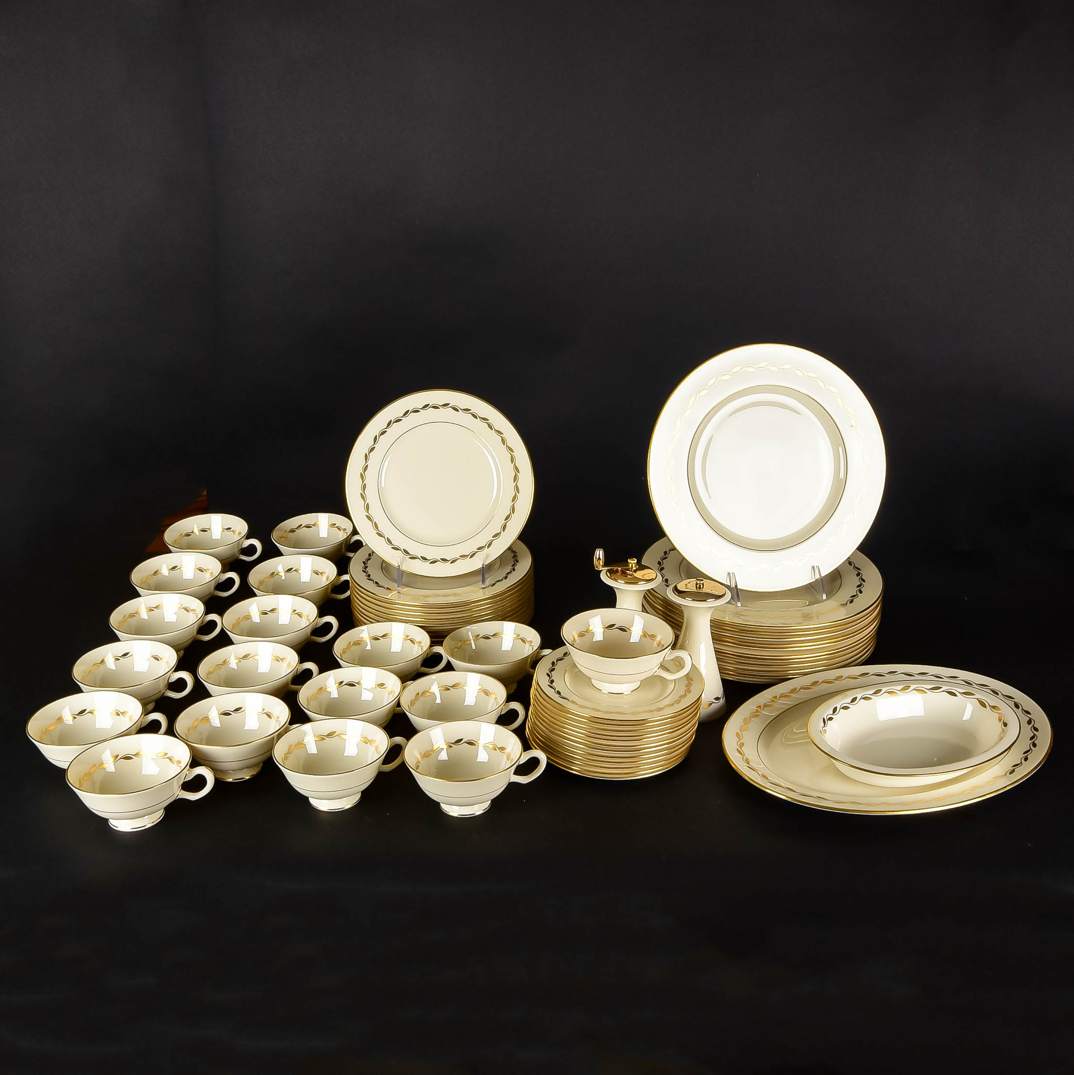 Lenox "Golden Wreath" China Set