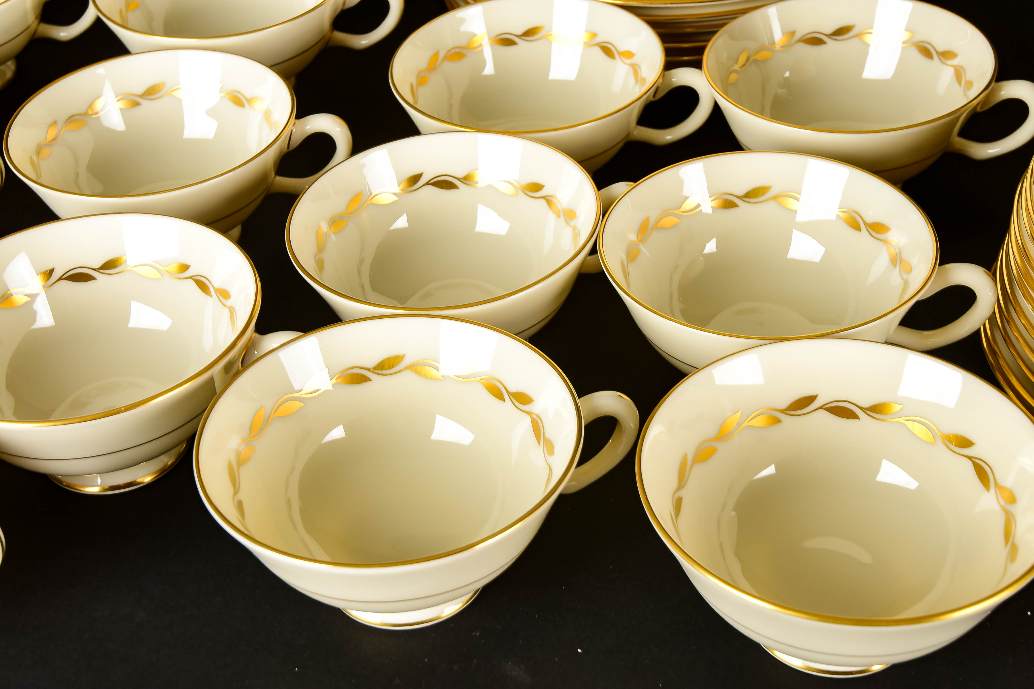 Lenox "Golden Wreath" China Set