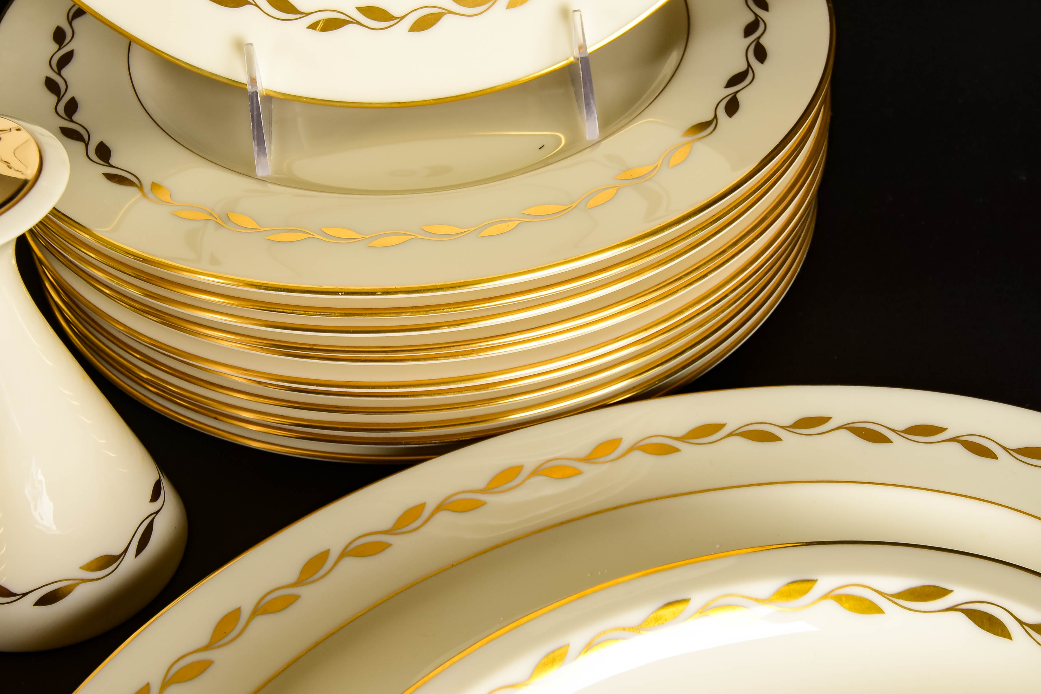 Lenox "Golden Wreath" China Set