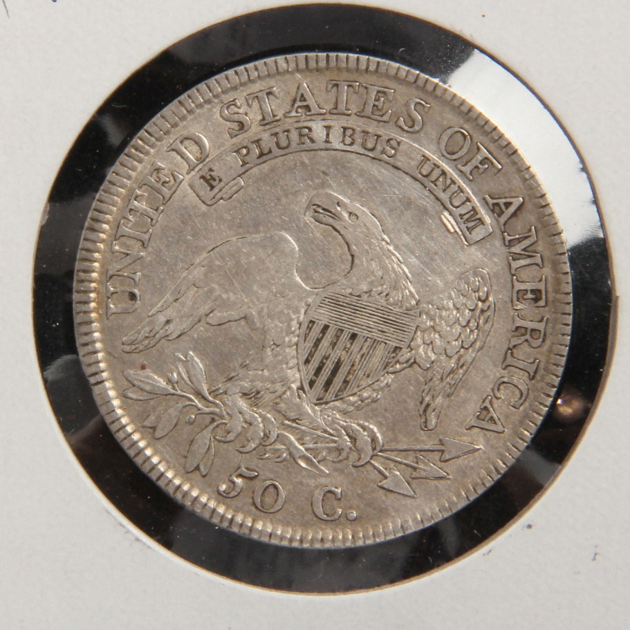 1810 Capped Bust Silver Half Dollar VF