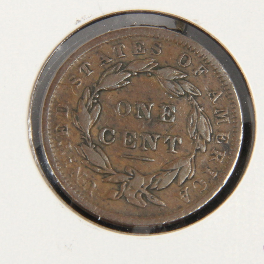Pair of Coronet Liberty Copper Cents