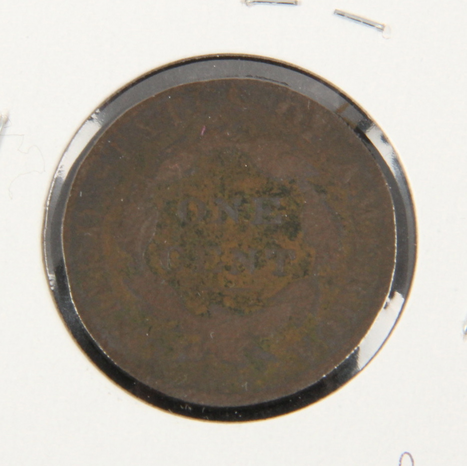 Pair of Coronet Liberty Copper Cents