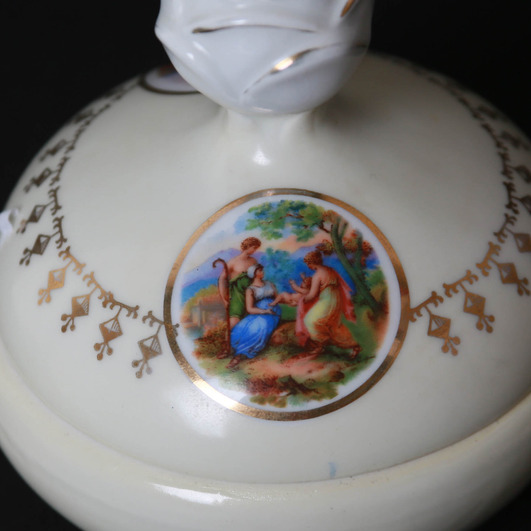 Antique Hand Made German Porcelain