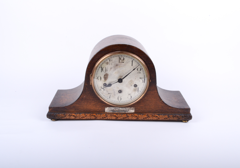 Vintage Presentation Mantel Clock