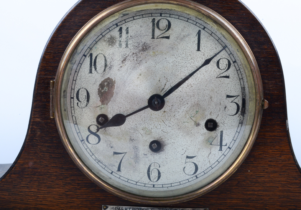 Vintage Presentation Mantel Clock