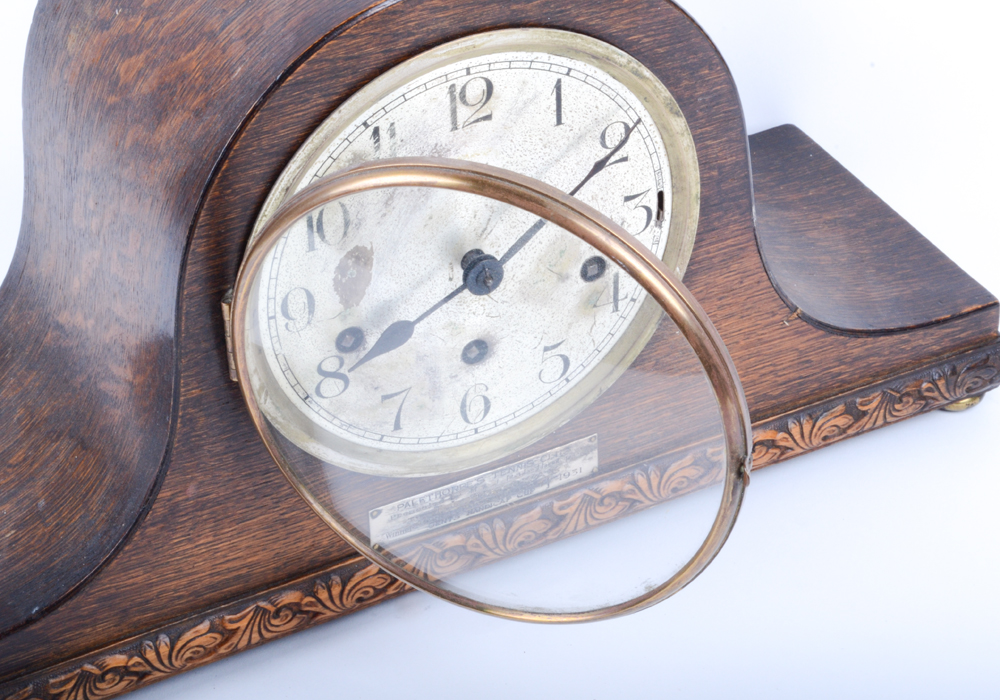 Vintage Presentation Mantel Clock