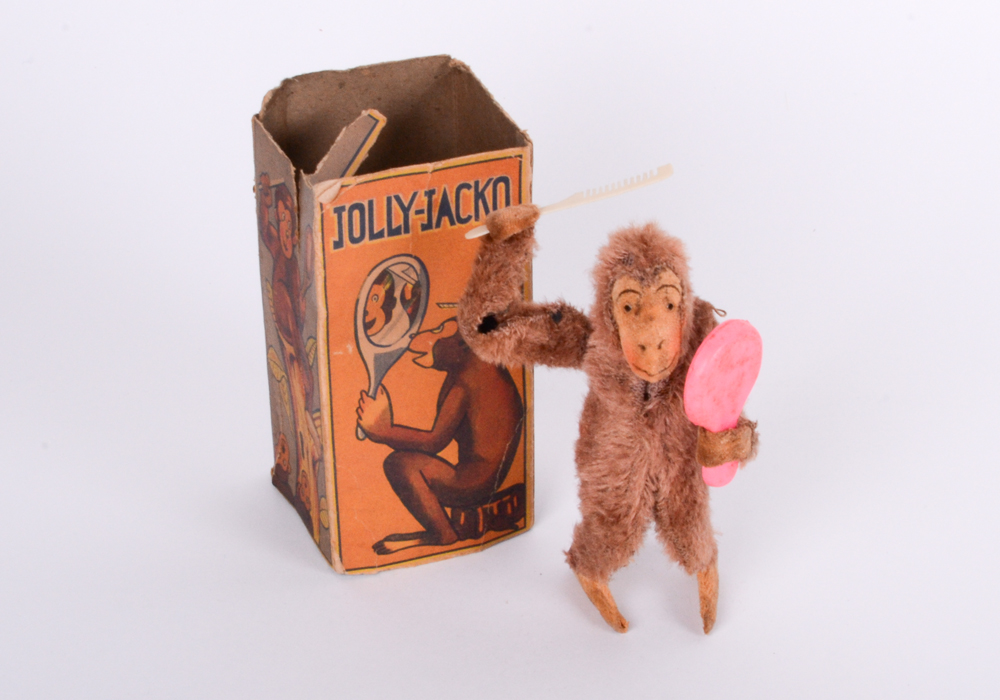 Vintage Jolly-Jacko Wind Up Toy