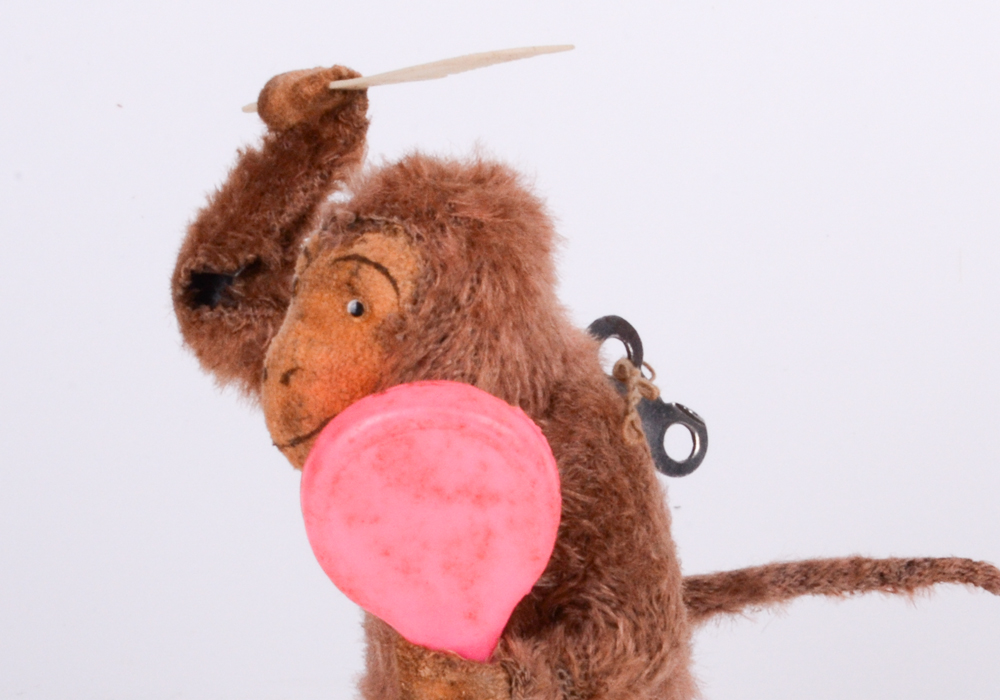 Vintage Jolly-Jacko Wind Up Toy