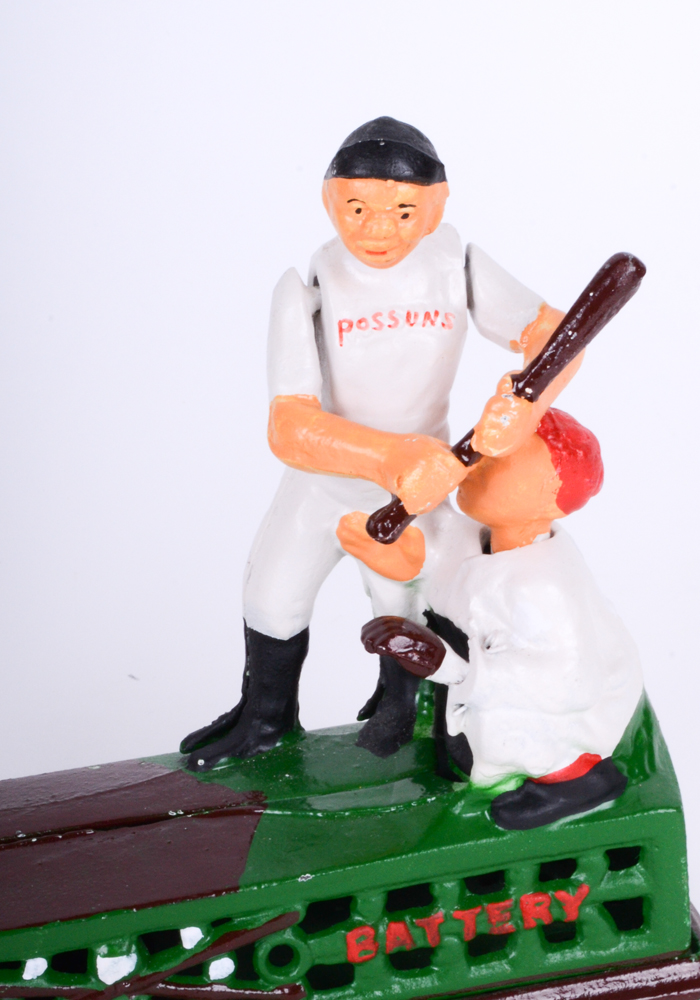 Reproduction Mechanical Baseball Bank