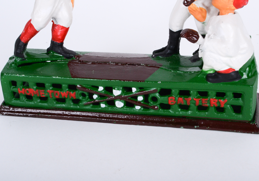 Reproduction Mechanical Baseball Bank