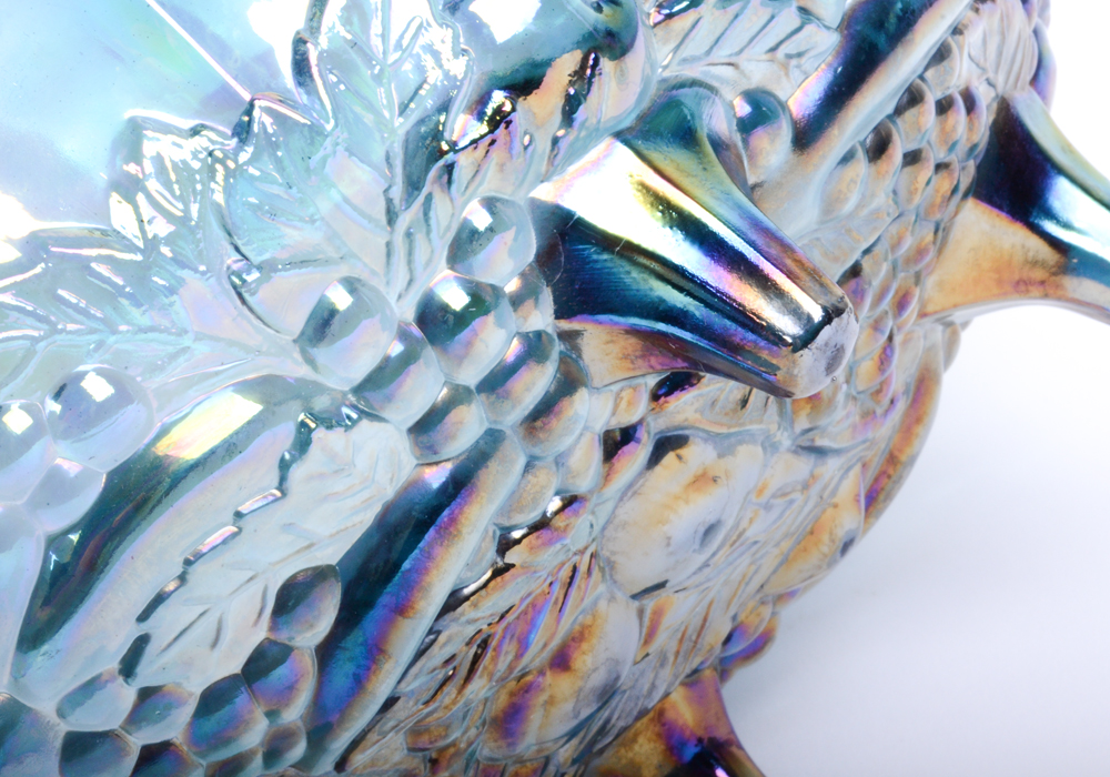 Set of Carnival Glass Items