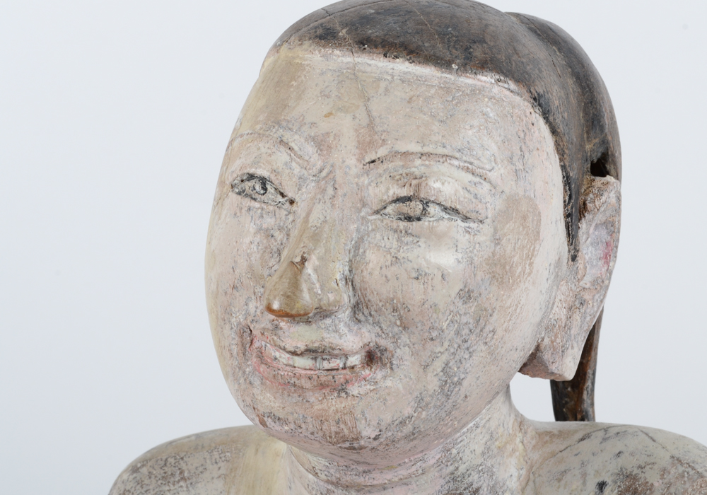 Asian Wood Carved Sculpture