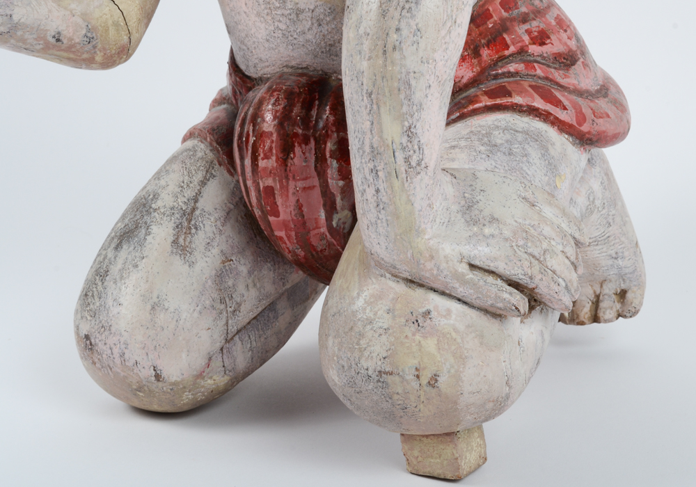 Asian Wood Carved Sculpture