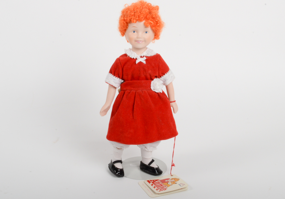 Little Orphan Annie Porcelain Doll