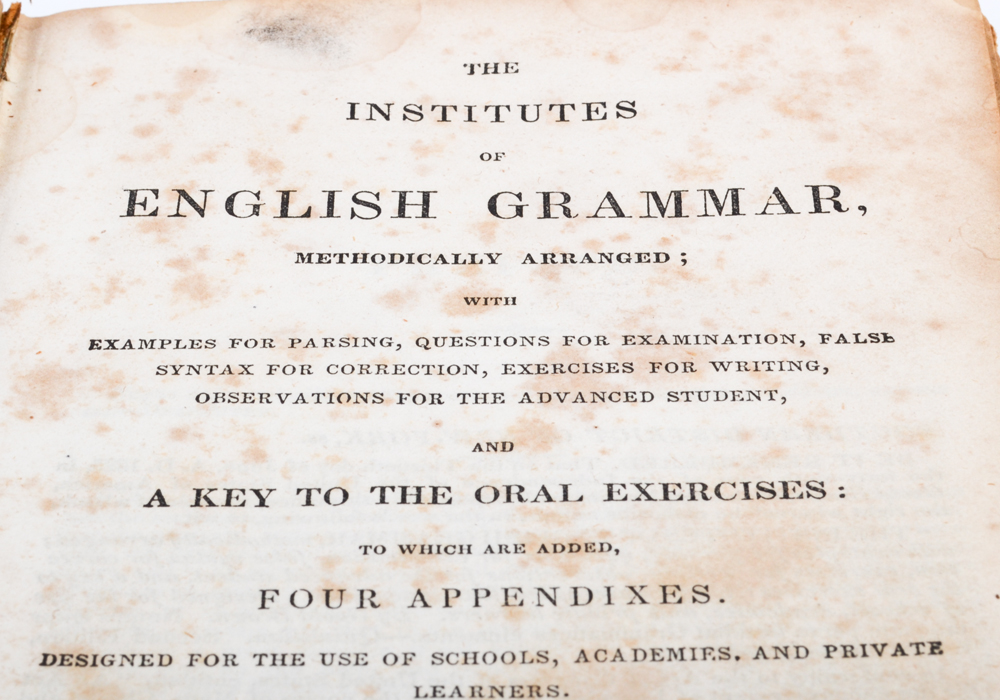 Antiquarian Books from the 1800's