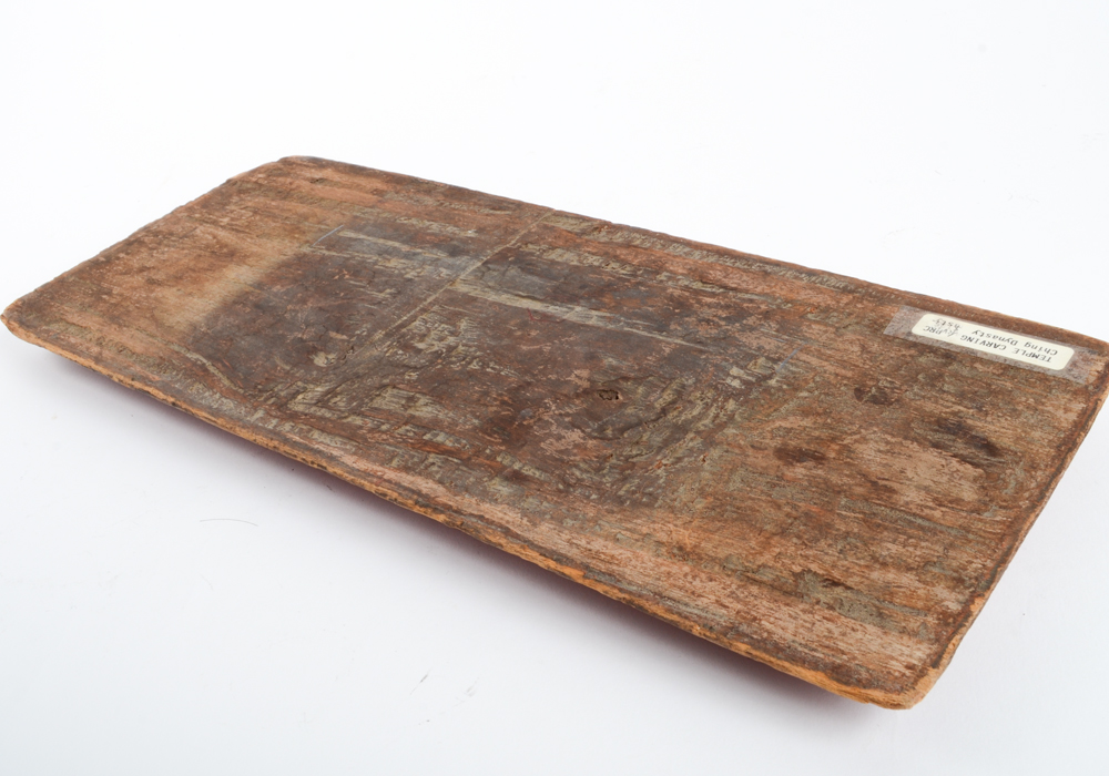 Antique Chinese Carved Wall Plaque