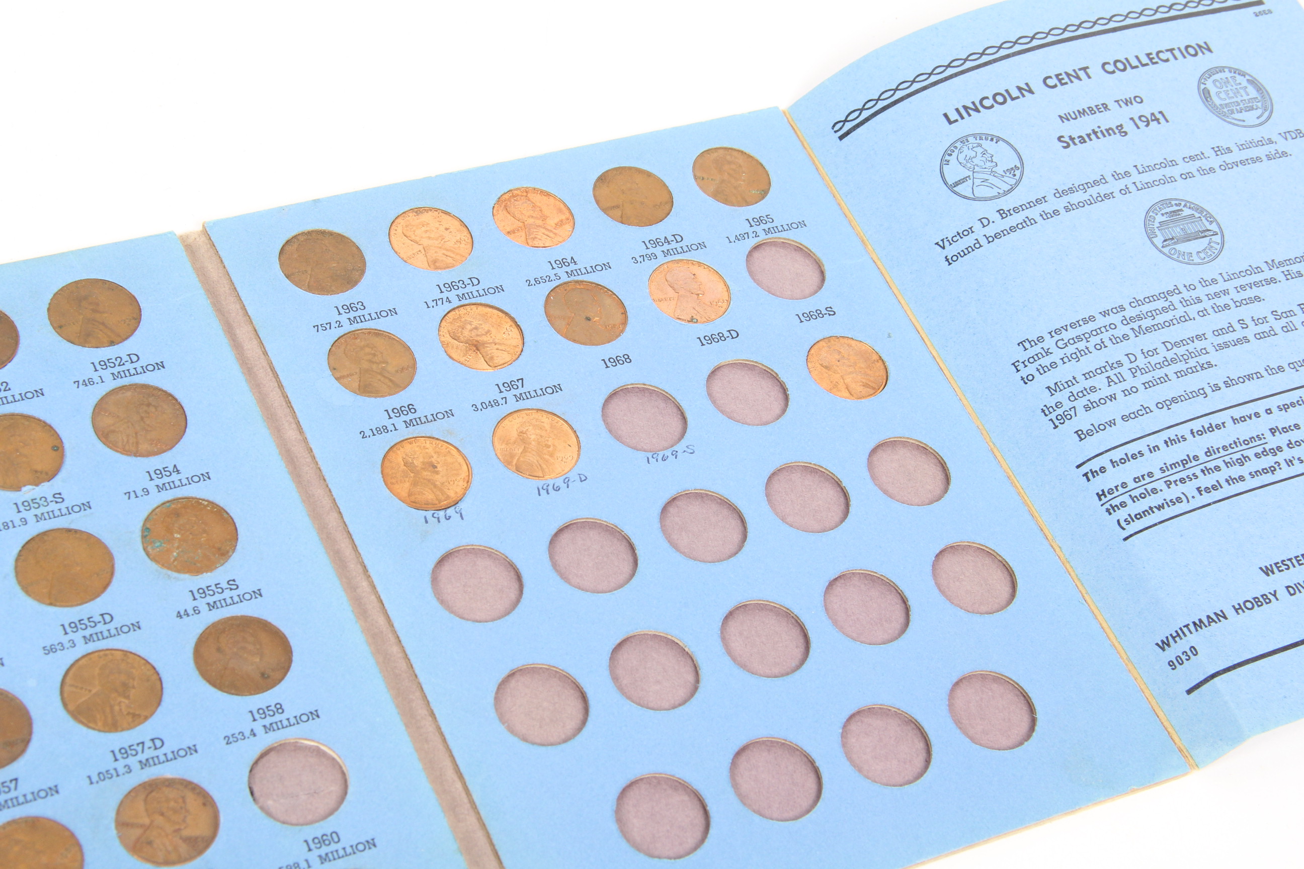 1941-1970 Lincoln Cent Collection