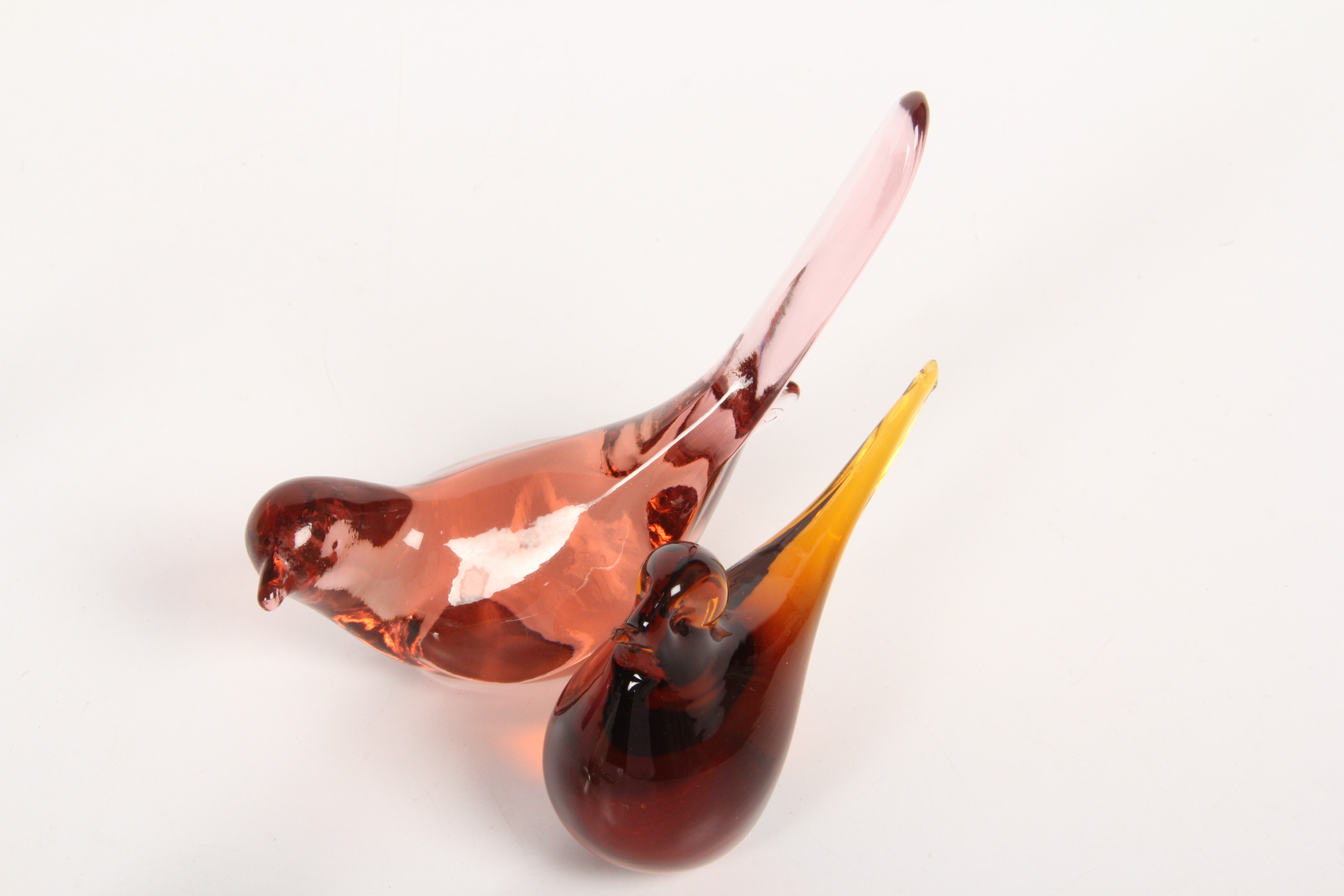 Blown Glass Birds
