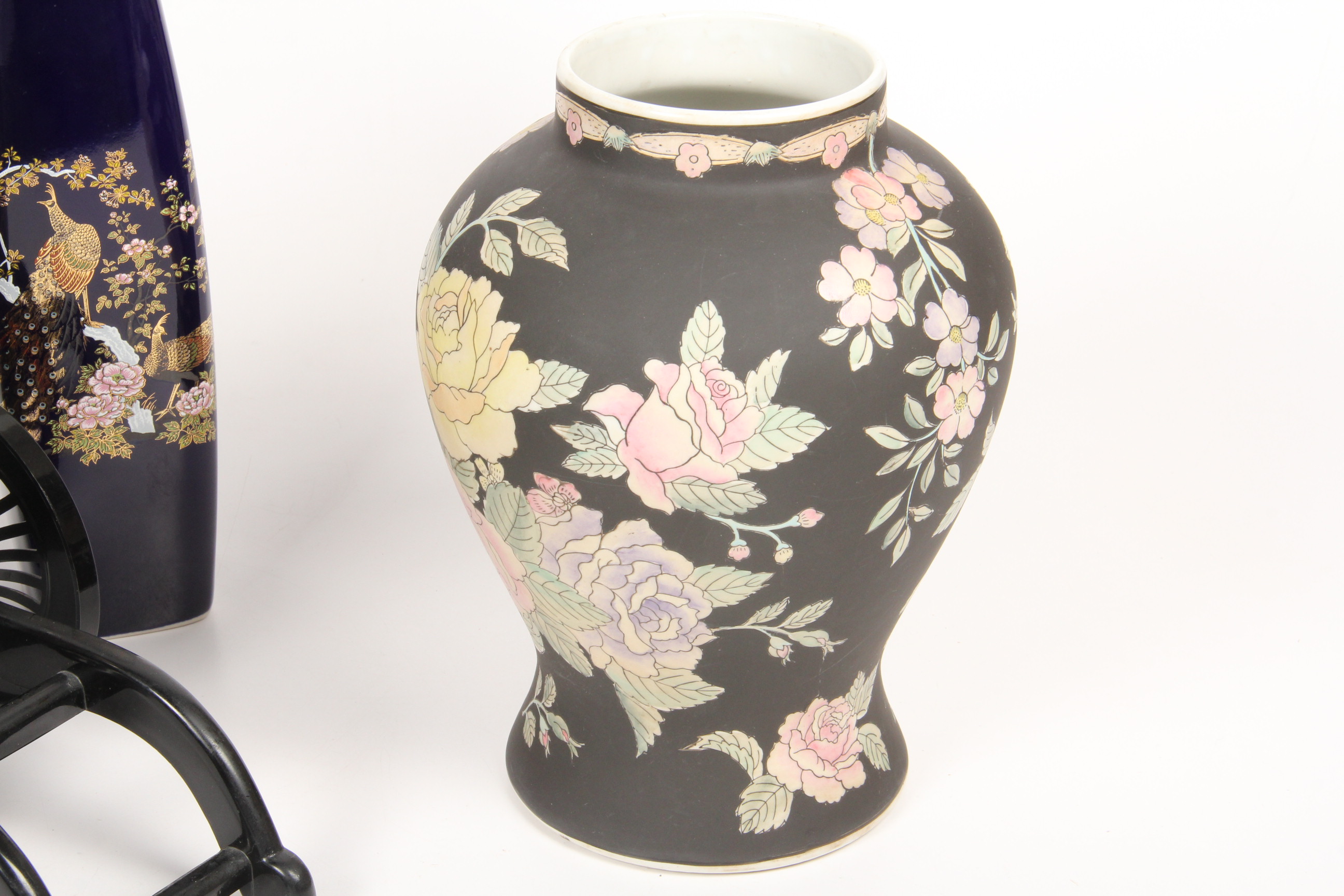 Asian Influenced Ceramic Vases
