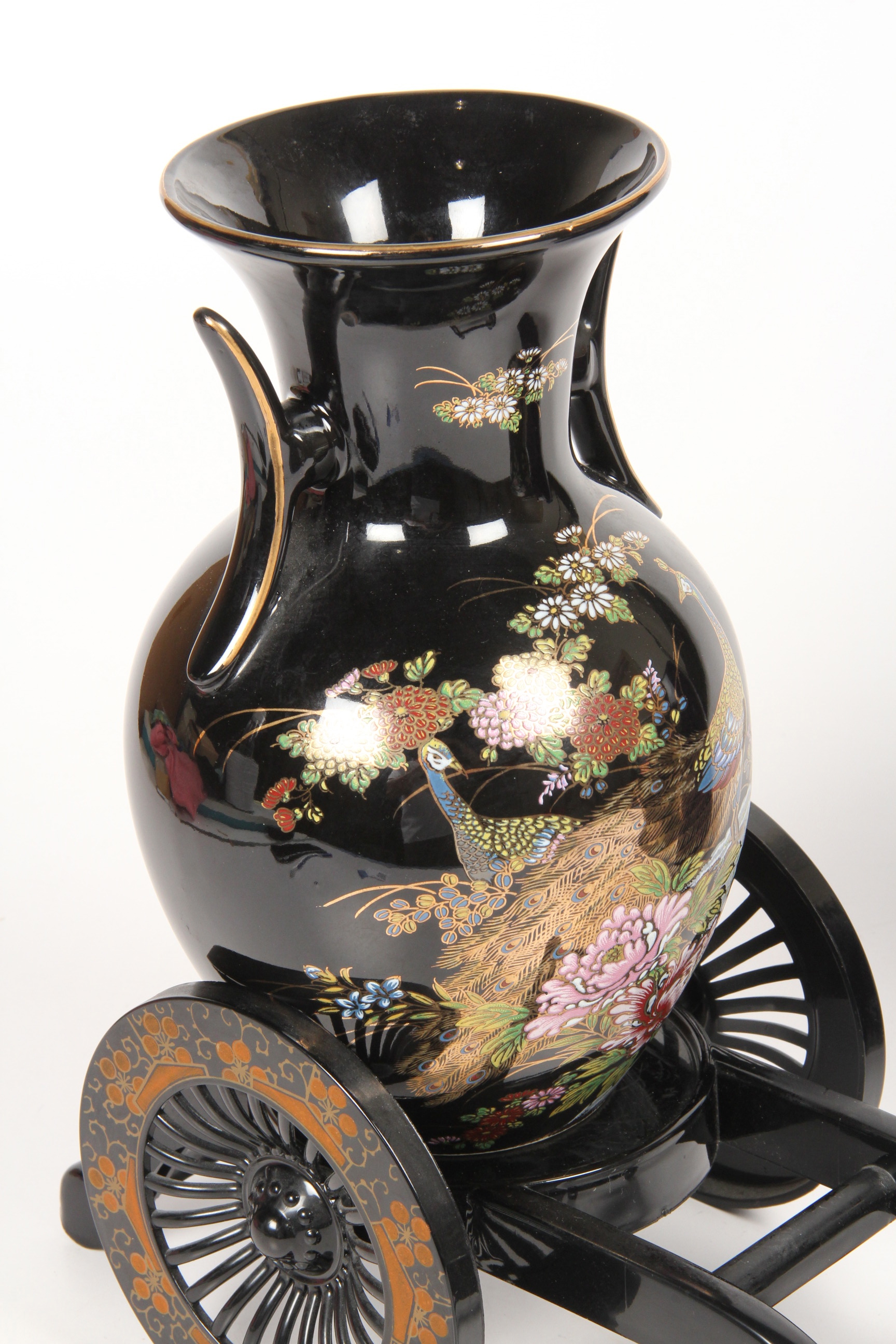 Asian Influenced Ceramic Vases