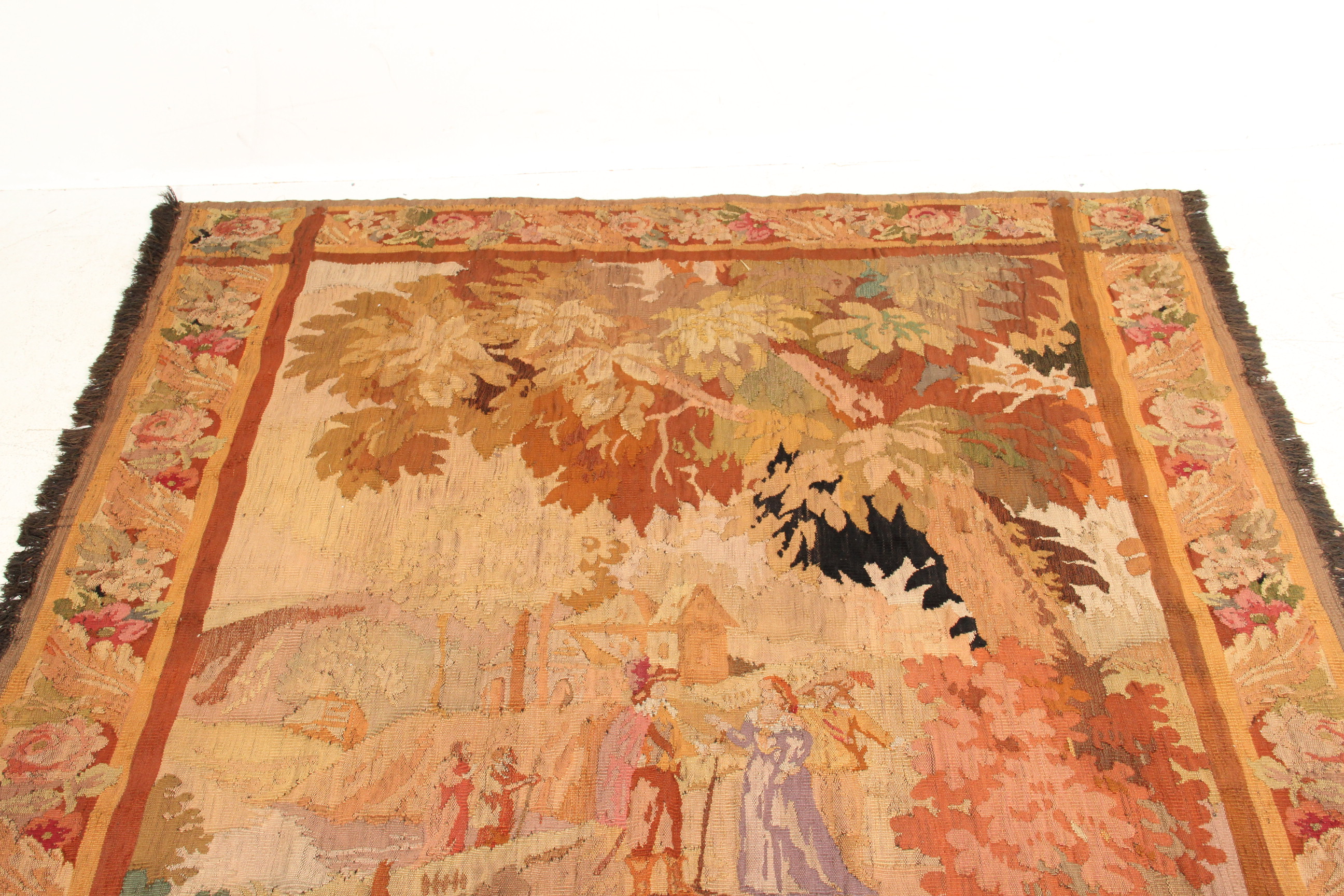 Vintage Hand Woven Tapestry