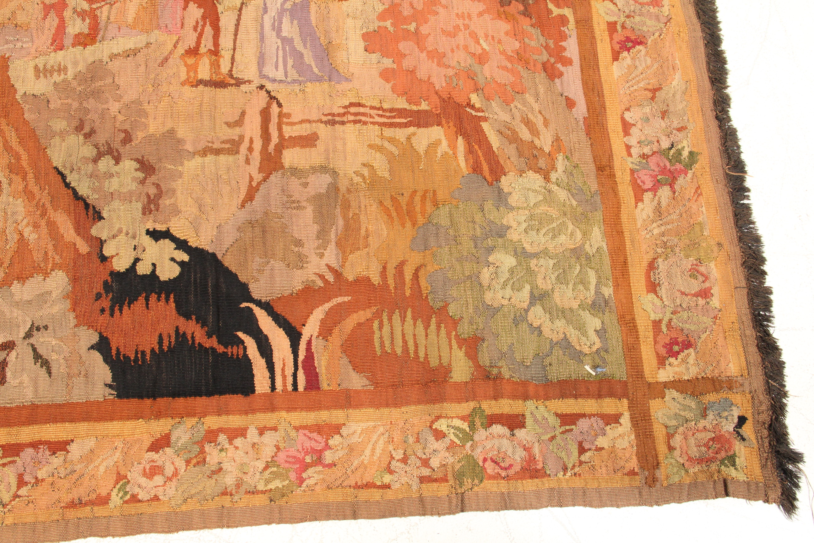 Vintage Hand Woven Tapestry