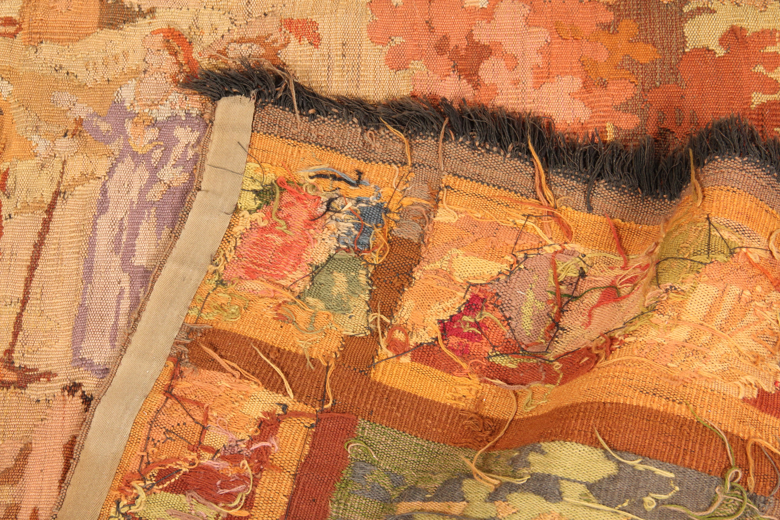 Vintage Hand Woven Tapestry