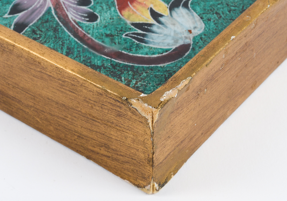 Decorative Floral Tray