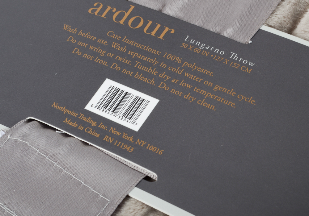 Ardour Lungarno Throw Blanket
