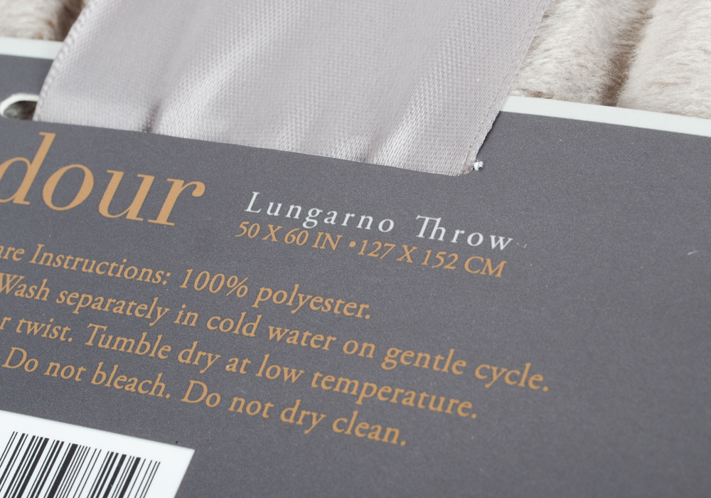 Ardour Lungarno Throw Blanket