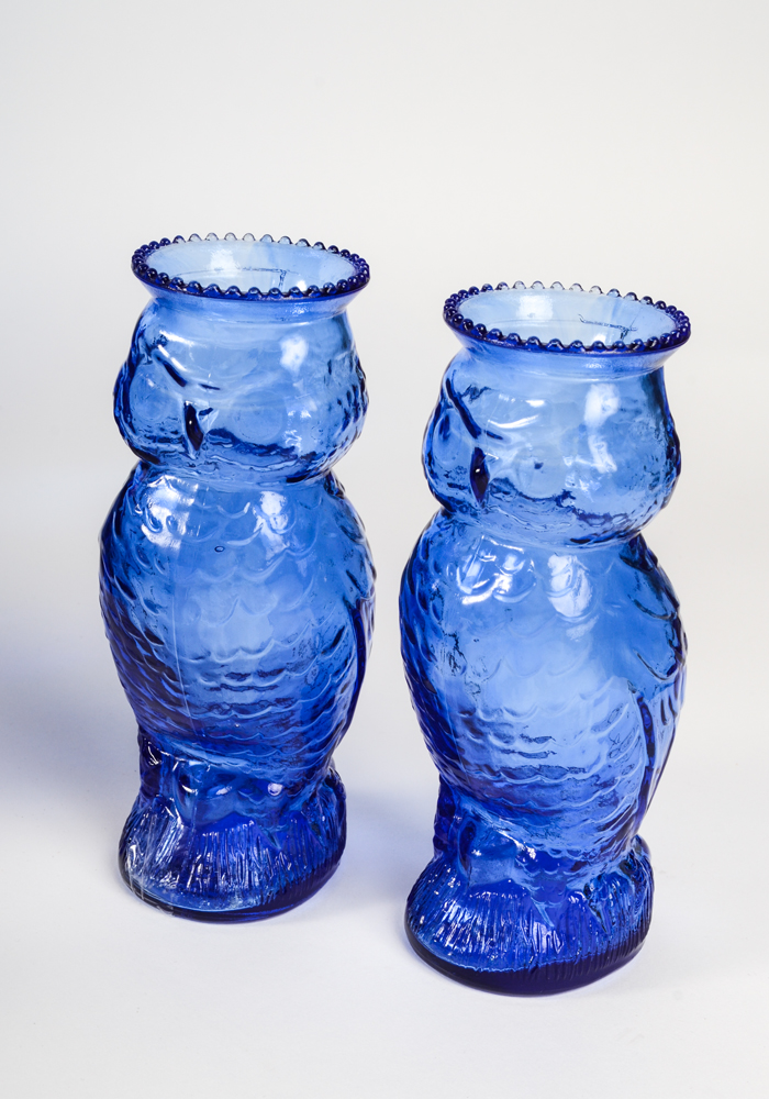 Collection of Colbalt Glass