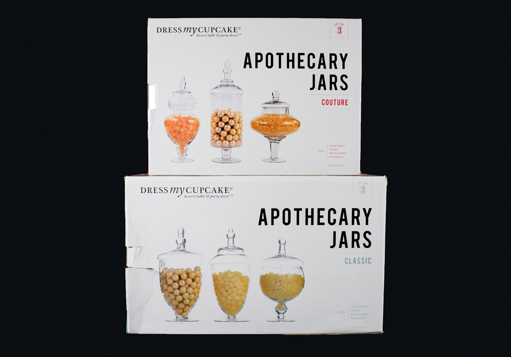 Collection of Apothecary Jars