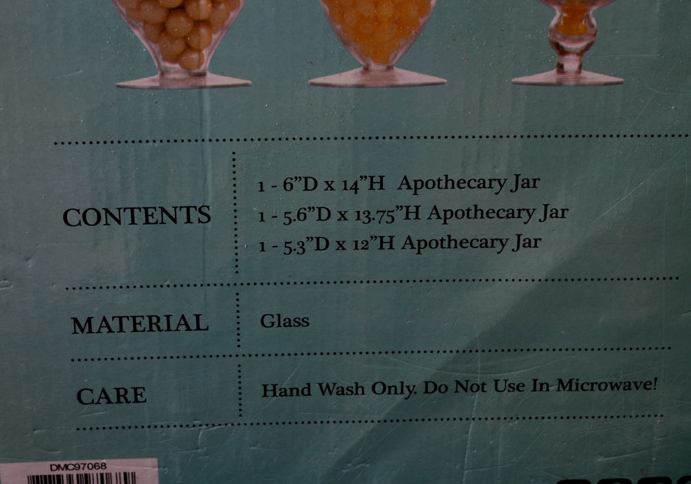 Collection of Apothecary Jars