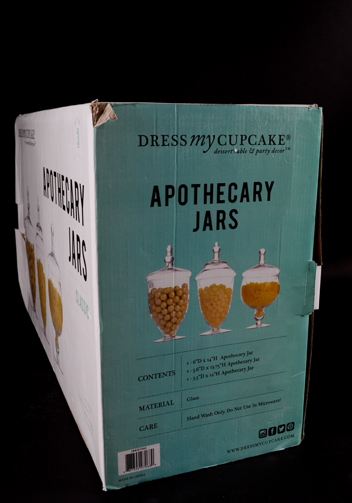 Collection of Apothecary Jars