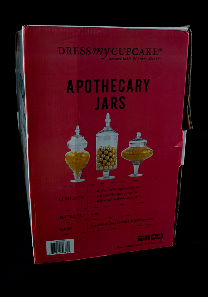 Collection of Apothecary Jars