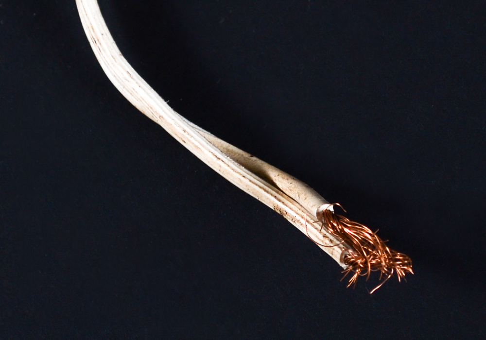 White Lantern Style Hanging Electric Lamp