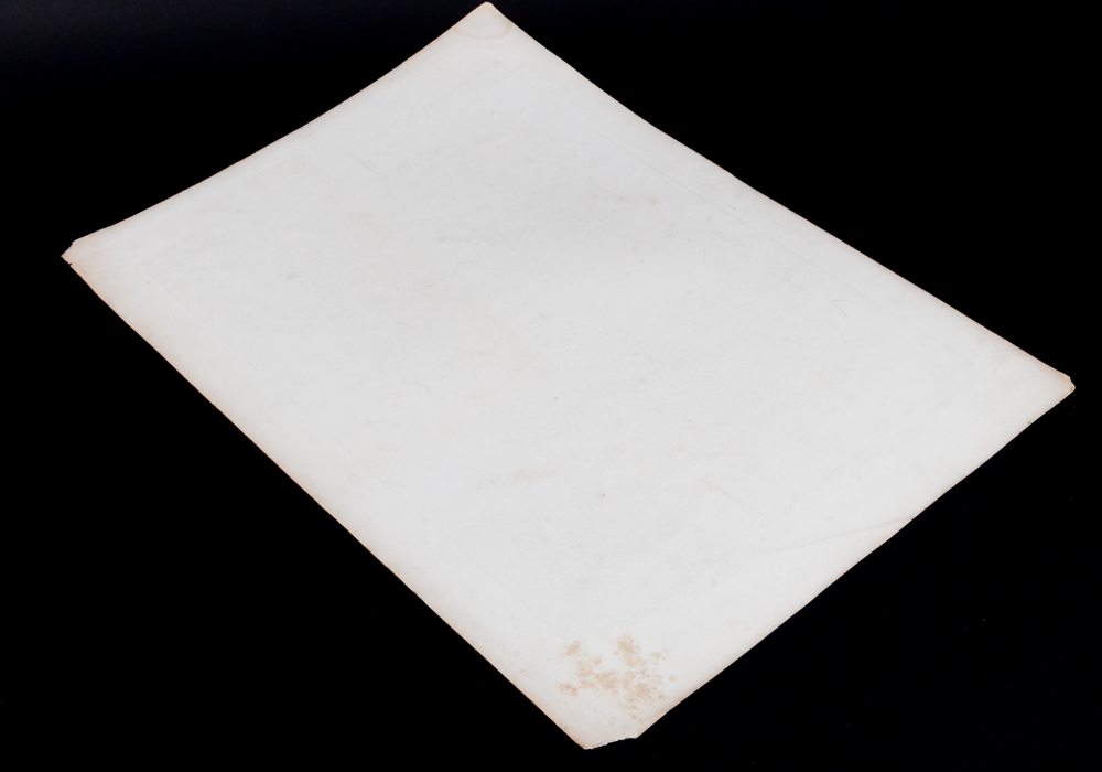 Antique Photogravure of Boys Singing