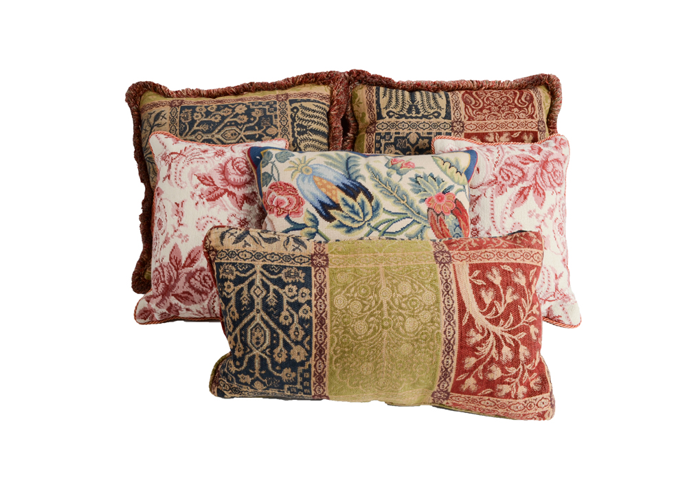Decorative Tapestry Pillow Assortment