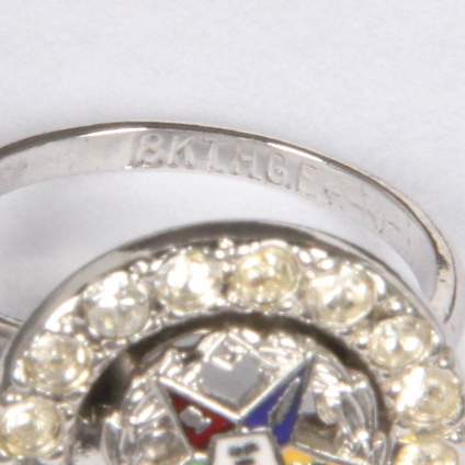 18K Eastern Star Ring
