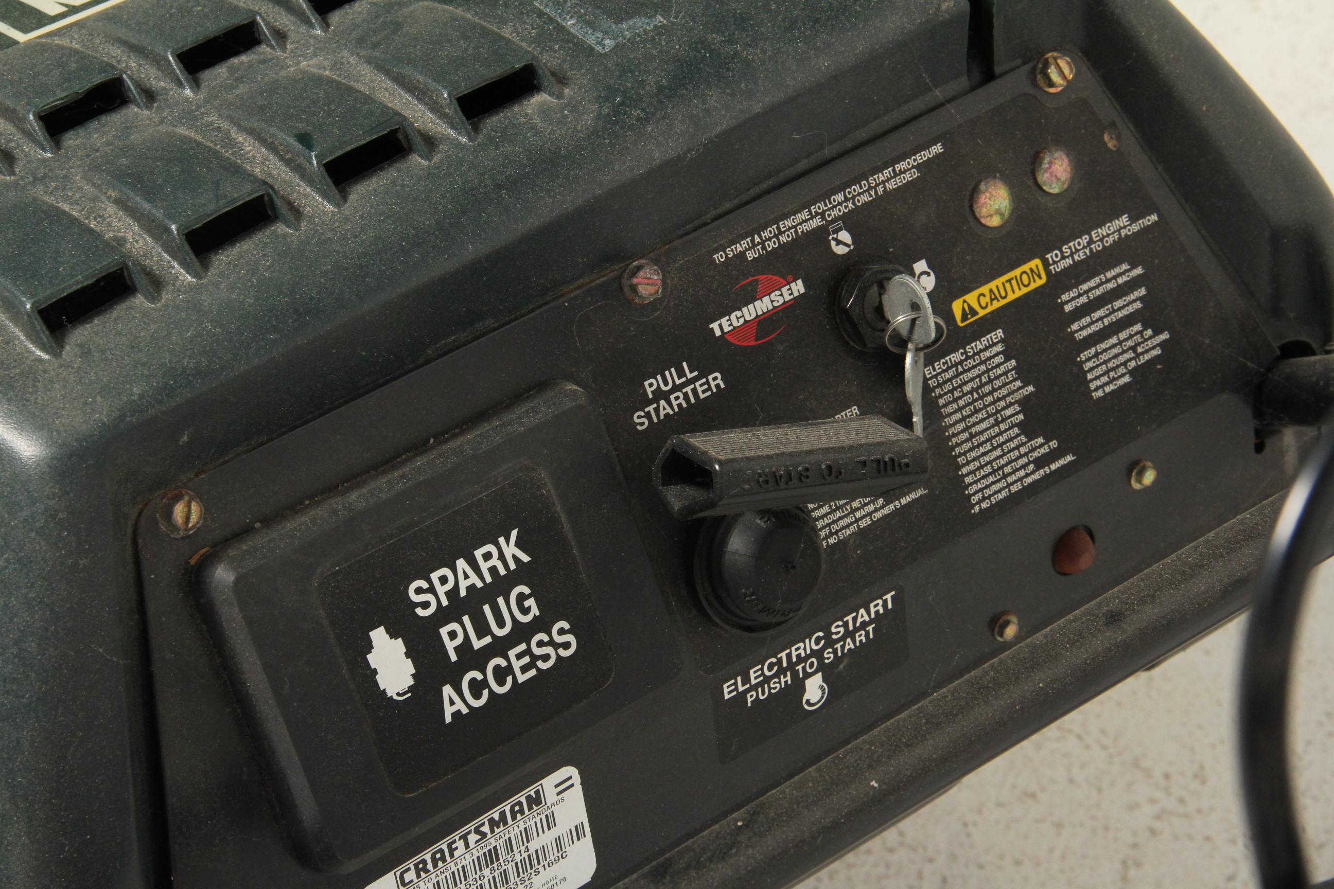 Craftsman 5.0 Horsepower Snow Thrower