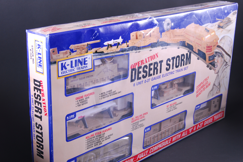 K-Line Operation Desert Storm "O" Gauge Train Set