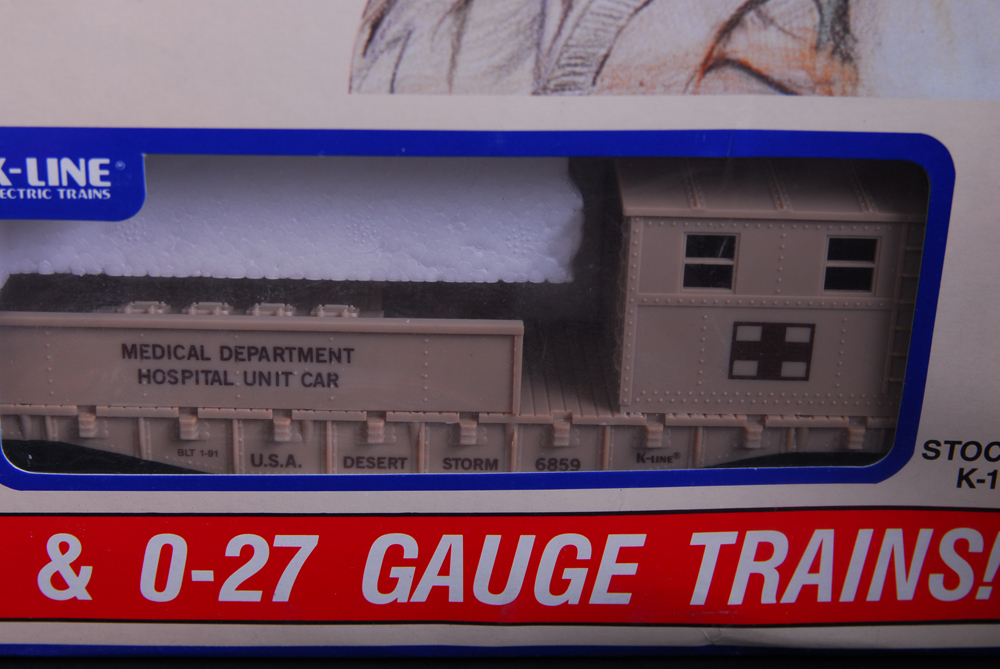 K-Line Operation Desert Storm "O" Gauge Train Set