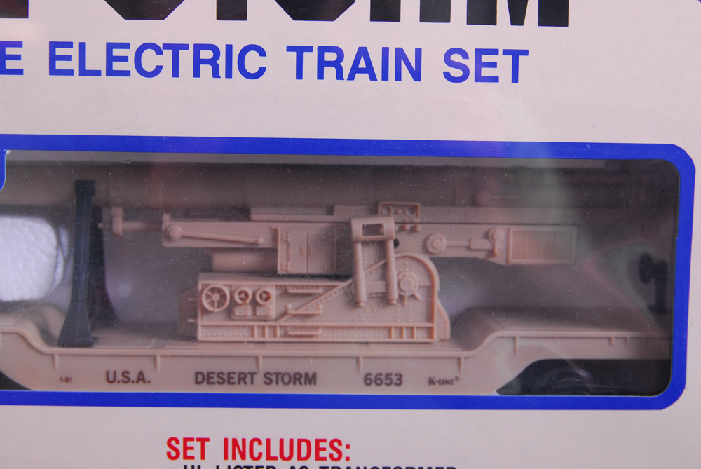 K-Line Operation Desert Storm "O" Gauge Train Set