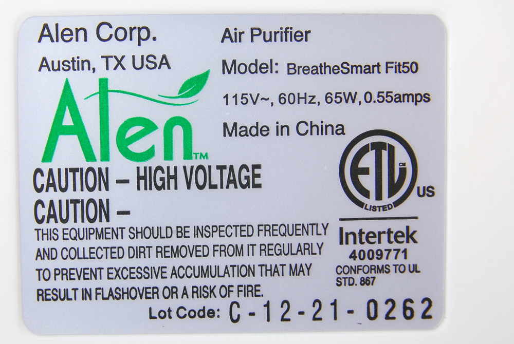 Alen BreatheSmart Air Purifier