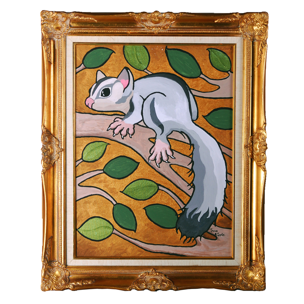 Thom Ripple "Victoria" Original Acrylic Painting