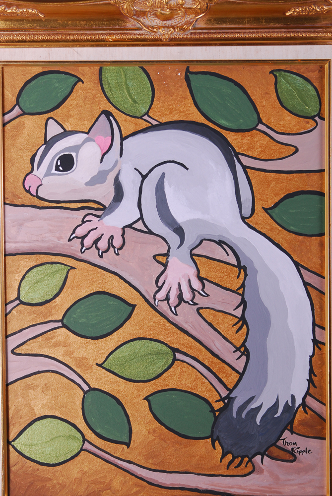 Thom Ripple "Victoria" Original Acrylic Painting