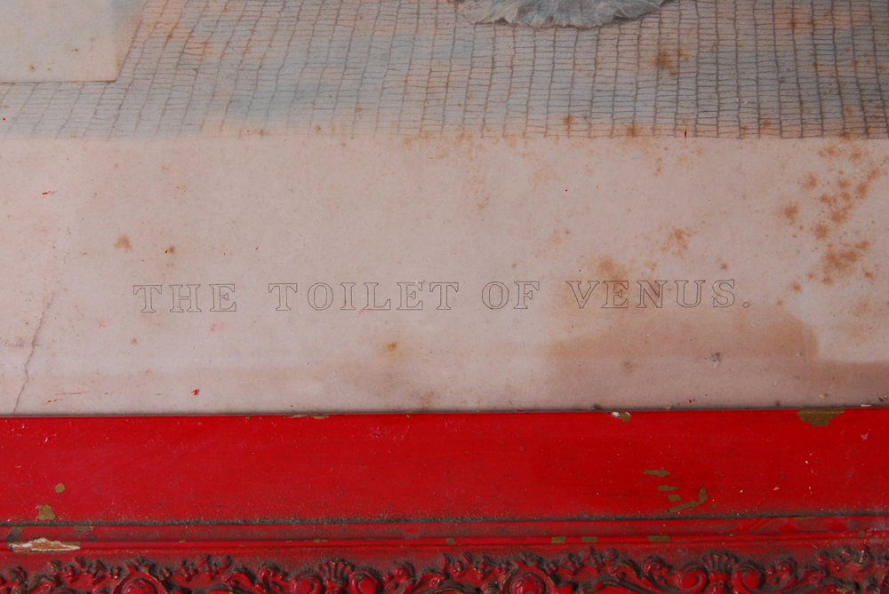 Vintage Restrike Etching After John William Godward